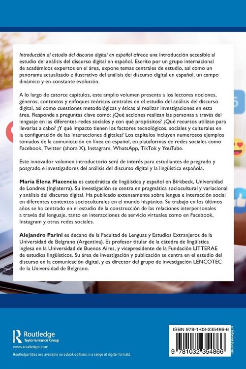 Produktbild: Introducci&oacute;n al estudio del discurso digital en espa&ntilde;ol