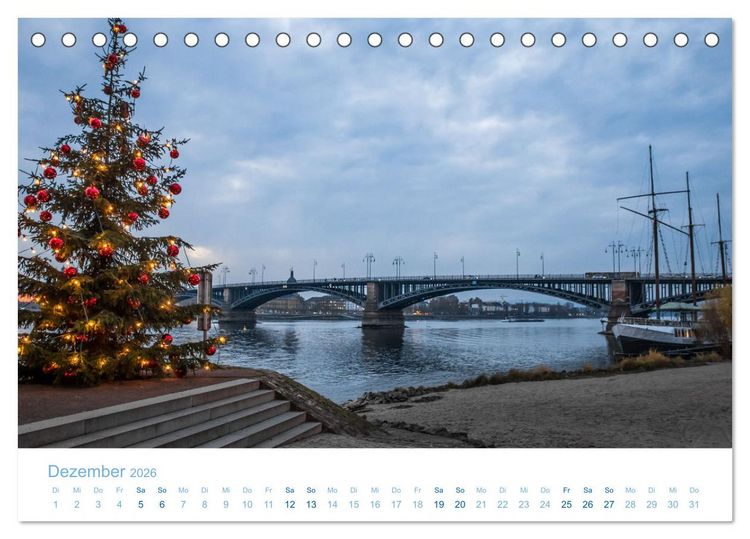 Produktbild: Daheim in Wiesbaden (Tischkalender 2026 DIN A5 quer), CALVENDO Monatskalender