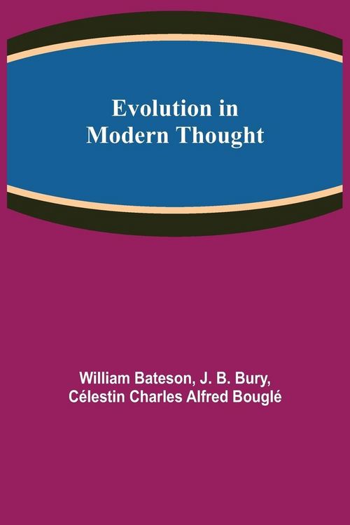 Produktbild: Evolution in Modern Thought