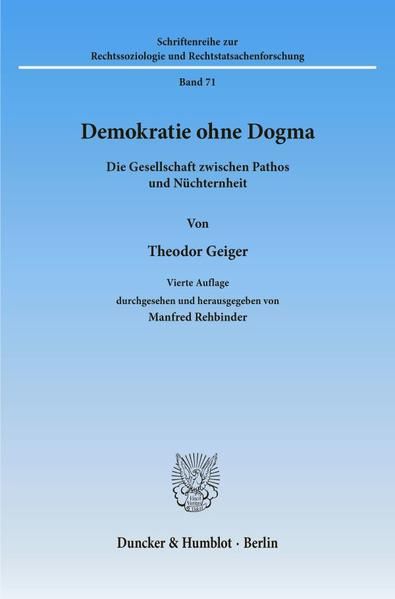 Produktbild: Demokratie ohne Dogma.