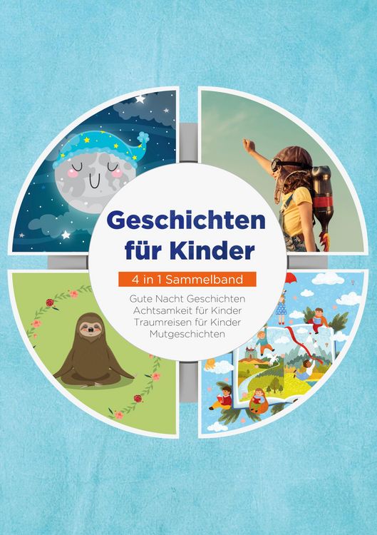 Produktbild: Geschichten f&uuml;r Kinder - 4 in 1 Sammelband