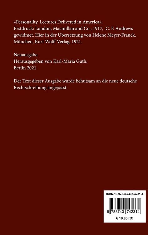 Produktbild: Pers&ouml;nlichkeit