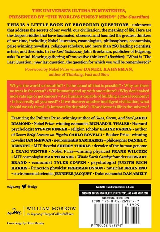 Produktbild: Last Unknowns, The