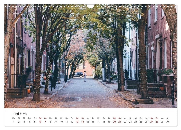 Produktbild: Philadelphia - The Birthplace of America (Wandkalender 2026 DIN A3 quer), CALVENDO Monatskalender