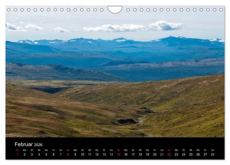 Produktbild: Norwegen - Alpine Landschaften (Wandkalender 2026 DIN A4 quer), CALVENDO Monatskalender