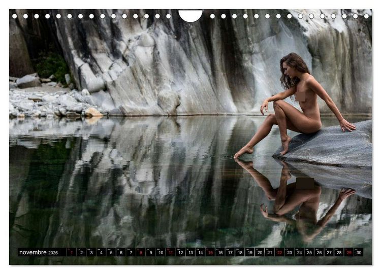 Produktbild: Le nu au Tessin (Calendrier mural 2026 DIN A4 vertical), CALVENDO calendrier mensuel