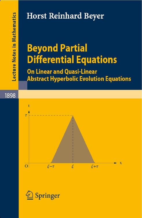 Produktbild: Beyond Partial Differential Equations