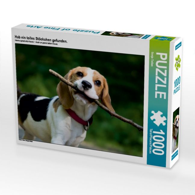 Produktbild: CALVENDO Puzzle Hab ein tolles St&ouml;ckchen gefunden. | 1000 Teile Lege-Gr&ouml;&szlig;e 64x48cm Foto-Puzzle f&uuml;r gl&uuml;ckliche Stunden