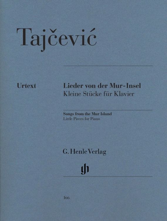 Produktbild: Marko Tajcevic - Lieder von der Mur-Insel, Kleine Stücke für Klavier