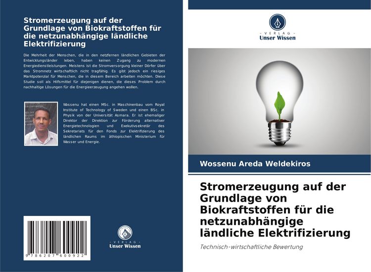 Produktbild: Stromerzeugung auf der Grundlage von Biokraftstoffen f&uuml;r die netzunabh&auml;ngige l&auml;ndliche Elektrifizierung
