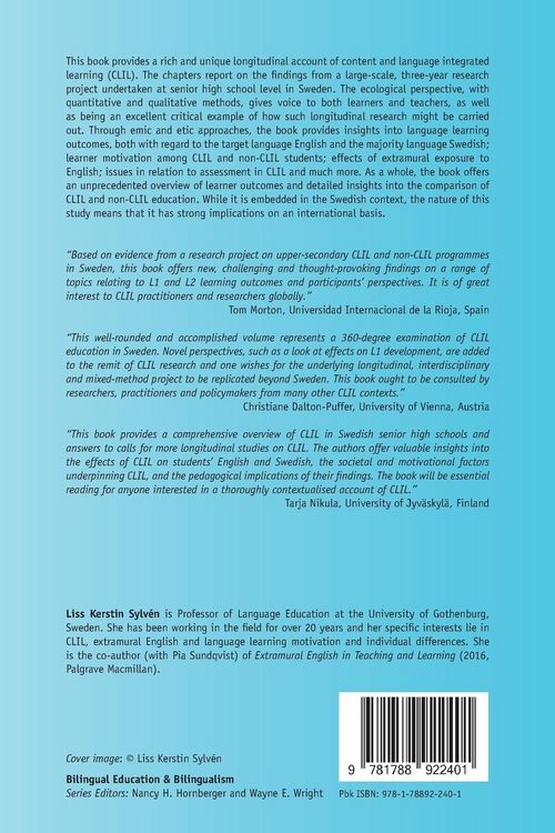 Produktbild: Investigating Content and Language Integrated Learning