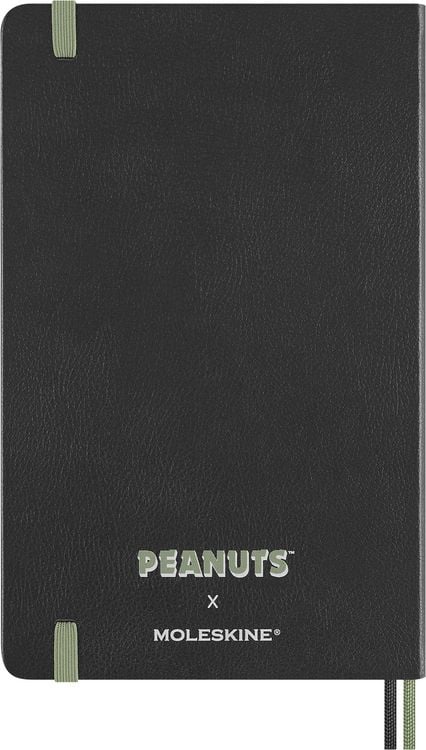 Produktbild: Moleskine Peanuts Gruppe Notizbuch limitierte Ausgabe, L/A5, liniert, fester Einband, Grau