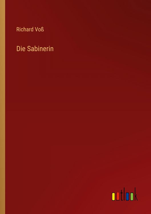 Produktbild: Die Sabinerin