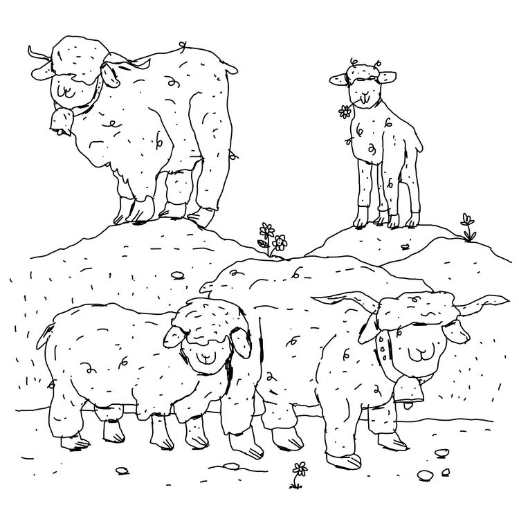 Produktbild: The Swiss Colouring Book