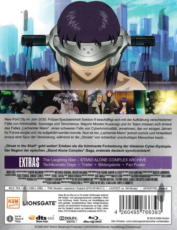 Ghost in the Shell - Stand Alone Complex - Laughing Man