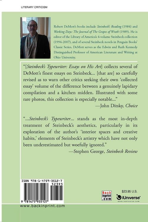 Produktbild: Steinbeck's Typewriter
