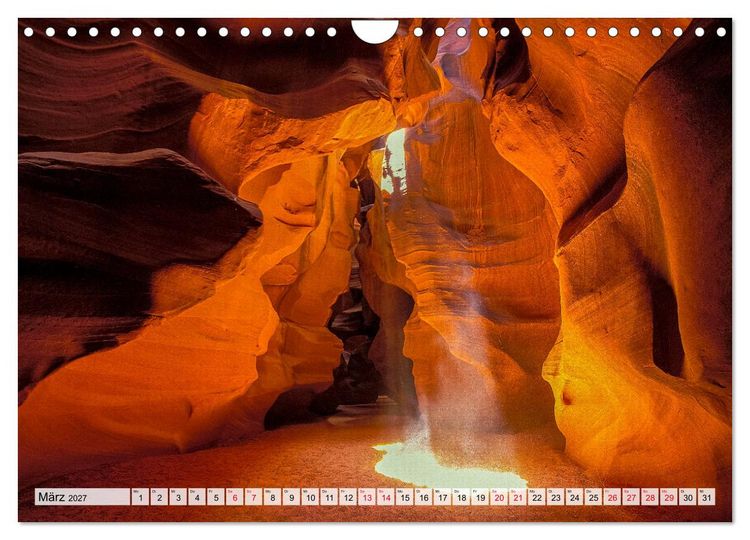 Produktbild: Sehnsuchts Landschaften im Amerikanischen Westen (Wandkalender 2027 DIN A4 quer), CALVENDO Monatskalender