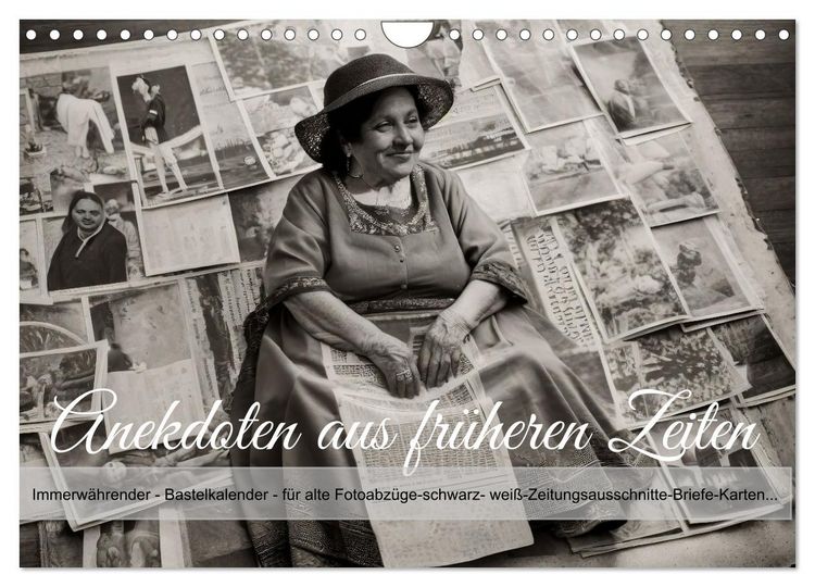 Produktbild: Anekdoten aus fr&uuml;heren Zeiten (Wandkalender 2026 DIN A4 quer), CALVENDO Monatskalender