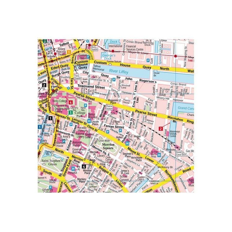 Produktbild: Freytag & berndt Innenstadtplan Dublin 1:10.000