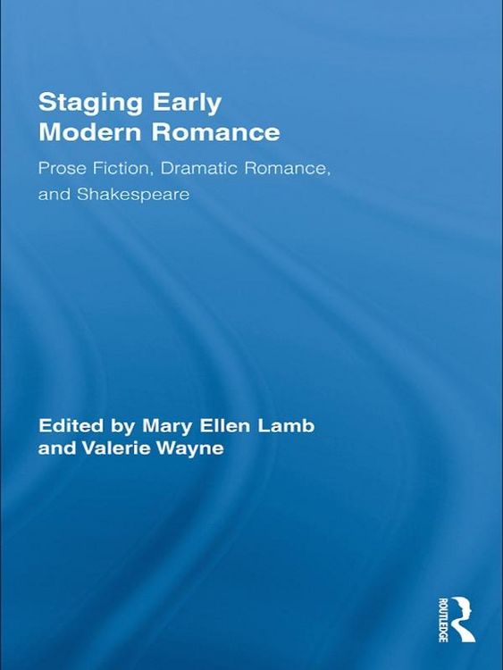 Produktbild: Staging Early Modern Romance