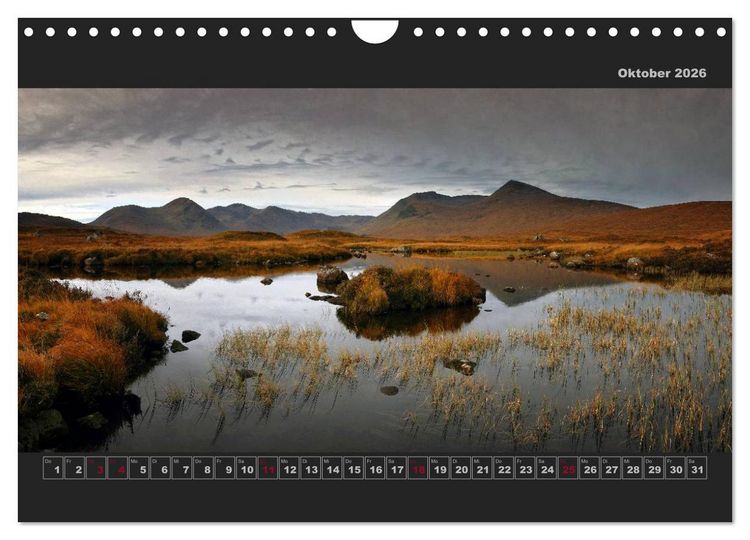 Produktbild: Schottland Panoramen (Wandkalender 2026 DIN A4 quer), CALVENDO Monatskalender