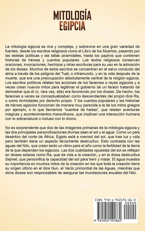 Produktbild: Mitolog&iacute;a egipcia