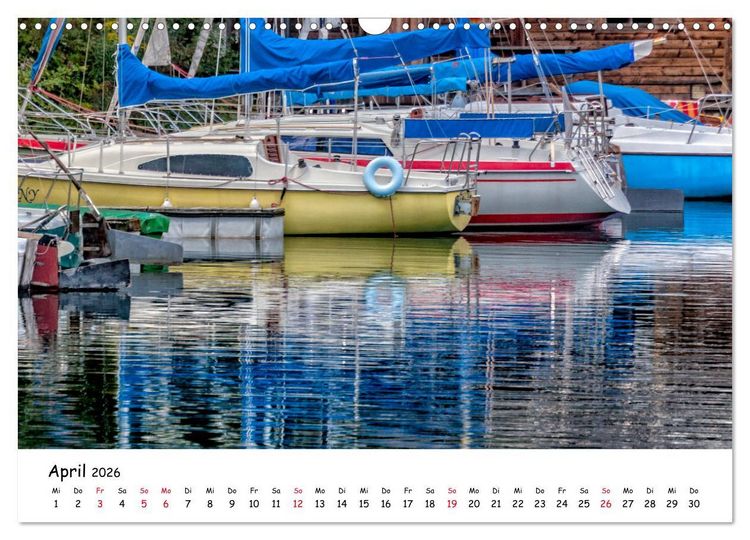 Produktbild: Wanderbarer Wei&szlig;ensee (Wandkalender 2026 DIN A3 quer), CALVENDO Monatskalender