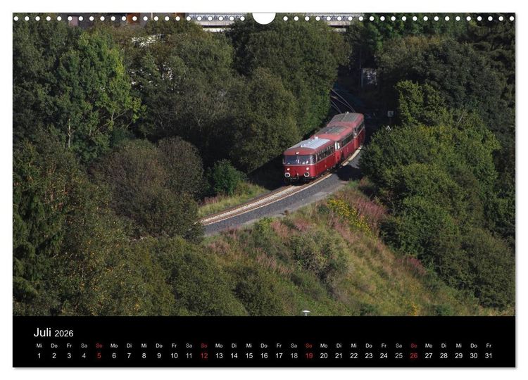 Produktbild: Der Nebenbahnretter (Wandkalender 2026 DIN A3 quer), CALVENDO Monatskalender