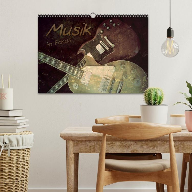 Produktbild: Musik im Fokus (Wandkalender 2026 DIN A3 quer), CALVENDO Monatskalender