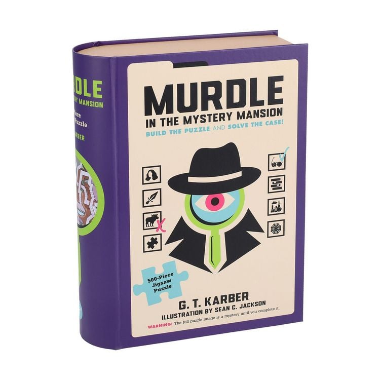 Produktbild: Murdle in the Mystery Mansion 500-Piece Jigsaw Puzzle
