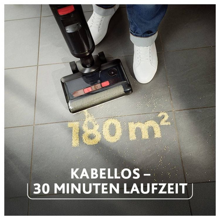 Produktbild: Vileda 177976 Akku-Nass-/Trockensauger kabellos, herausnehmbarer Wassertank, Selbstreinigungsfunktion