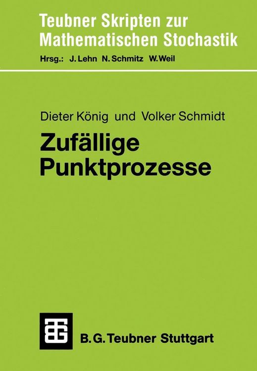 Produktbild: Zuf&auml;llige Punktprozesse