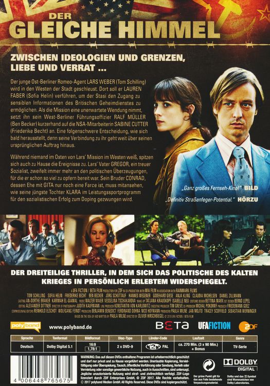 Produktbild: Der gleiche Himmel [2 DVDs]