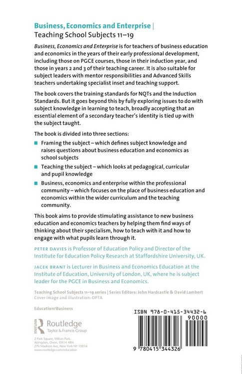 Produktbild: Business, Economics and Enterprise
