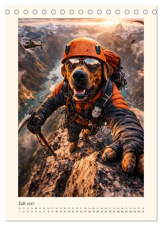 Produktbild: Rhodesian Ridgeback - Ein Hund mit vielen Talenten (Tischkalender 2027 DIN A5 hoch), CALVENDO Monatskalender