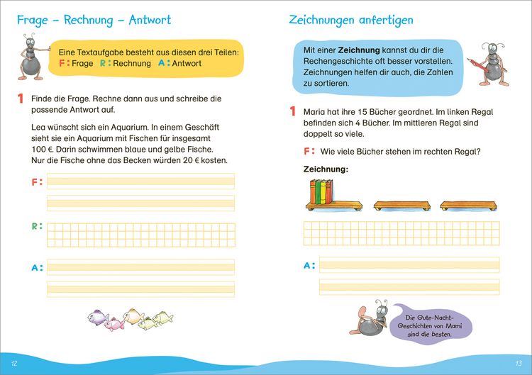 Produktbild: Fit f&uuml;r Textaufgaben 2. Klasse. Mein &Uuml;bungsheft
