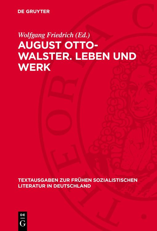 Produktbild: August Otto-Walster. Leben und Werk
