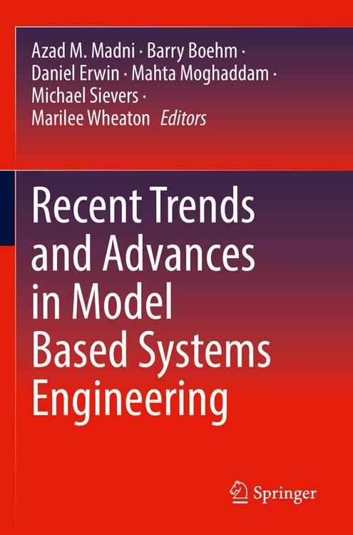 Produktbild: Recent Trends and Advances in Model Based Systems Engineering