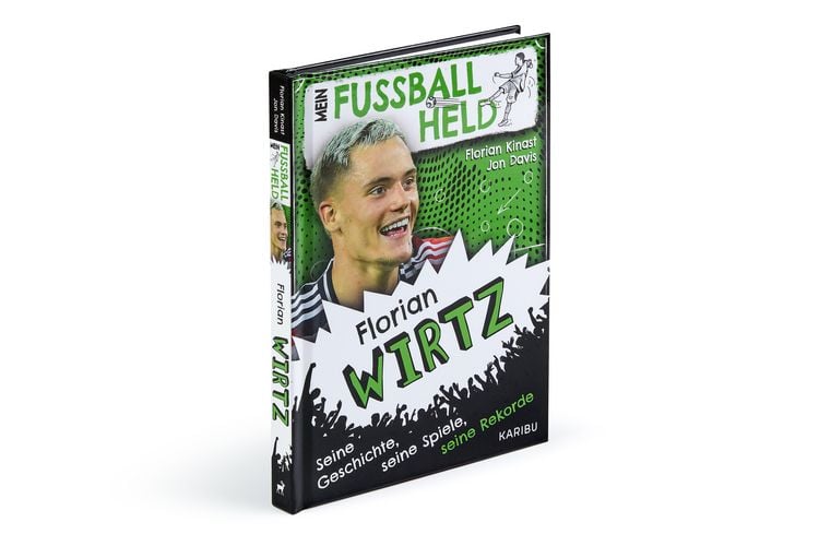 Produktbild: Mein Fu&szlig;ballheld Florian Wirtz &ndash; Seine Geschichte, seine Spiele, seine Rekorde