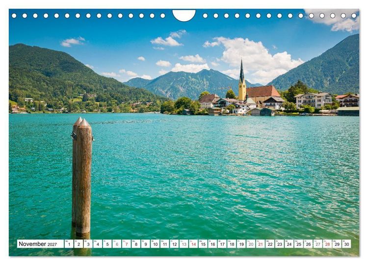 Produktbild: Ein Sommer in den Bayerischen Alpen (Wandkalender 2027 DIN A4 quer), CALVENDO Monatskalender