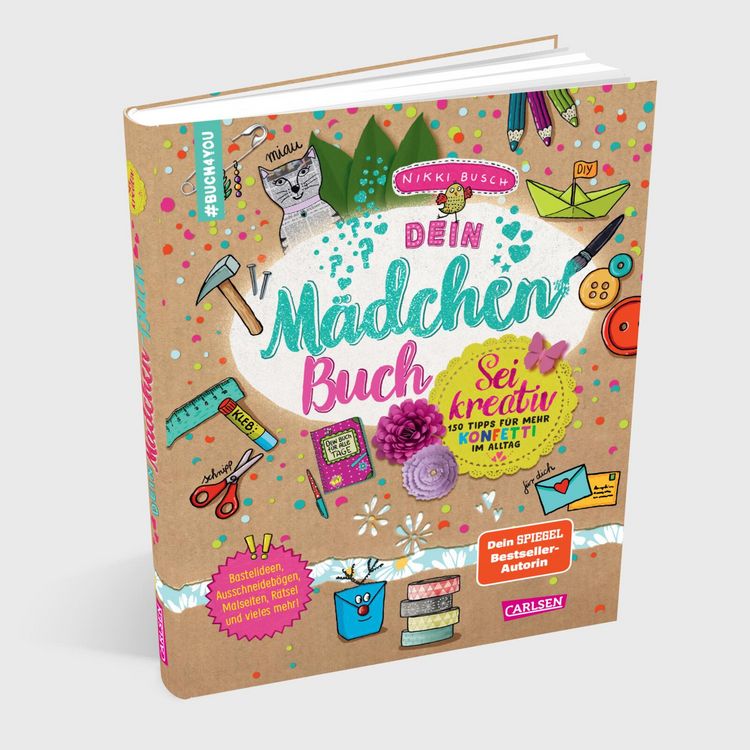 Produktbild: #buch4you: Dein M&auml;dchenbuch: Sei kreativ