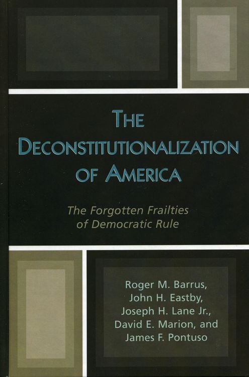 Produktbild: The Deconstitutionalization of America