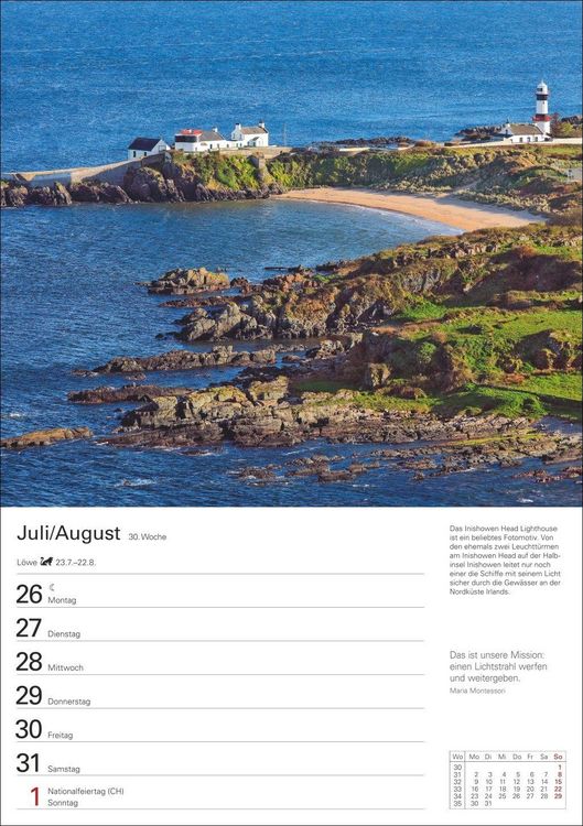 Produktbild: Irland Wochenplaner 2027 - Eine Reise in 53 Bildern