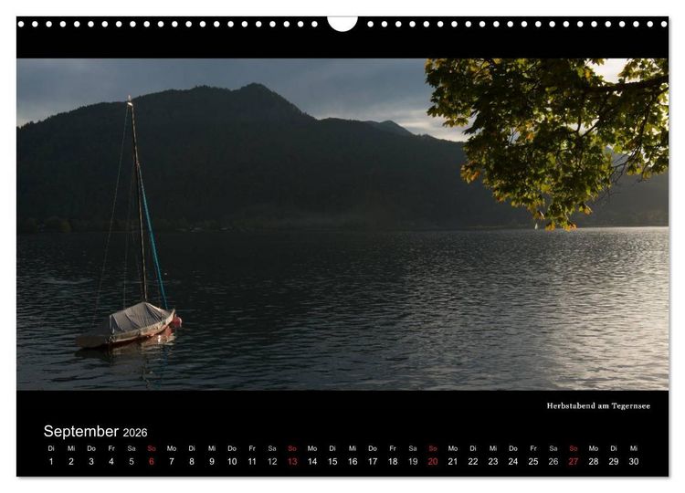 Produktbild: Unterwegs auf dem Maximiliansweg (Wandkalender 2026 DIN A3 quer), CALVENDO Monatskalender