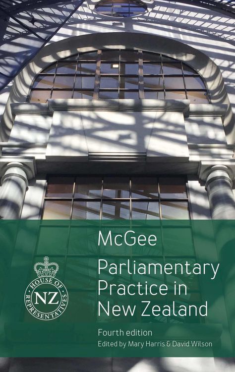 Produktbild: Parliamentary Practice in New Zealand, Edition 4