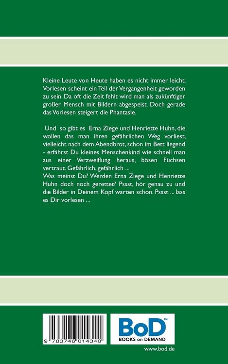 Produktbild: Erna Ziege und Henriette Huhn auf gef&auml;hrlichem Wege
