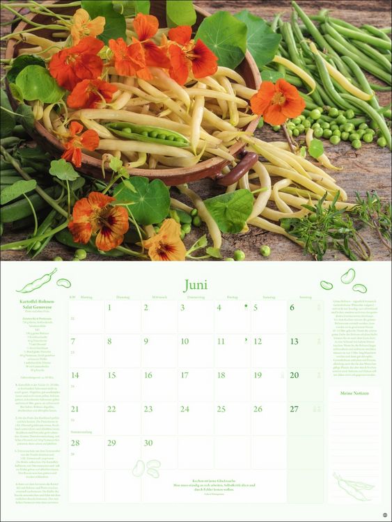 Produktbild: K&uuml;chenkalender Broschur XL 2027