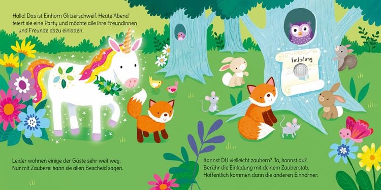 Produktbild: Mein Zauberstab-Klangbuch: Magische Einhornparty