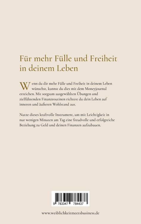 Produktbild: Moneyjournal - Geld ist Freiheit