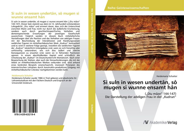Produktbild: Si suln in wesen undert&acirc;n, s&ocirc; mugen si wunne ensamt h&acirc;n